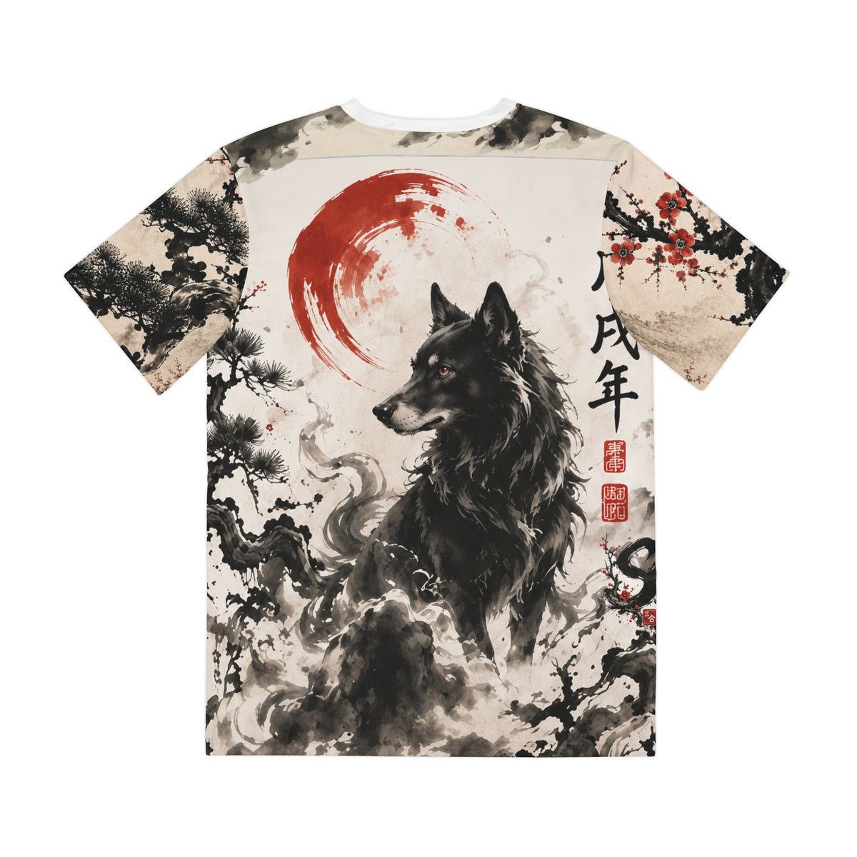 Copy of Copy of Copy of Copy of Dog Zodiac Ink-Style t shirt 1