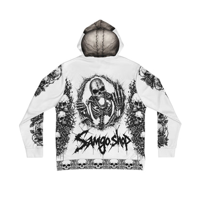 Copy of Copy of Skull Crest Men's Hoodie — 'Infamous' Gothic All-Over Print
